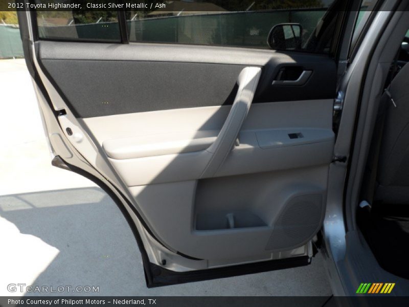 Classic Silver Metallic / Ash 2012 Toyota Highlander
