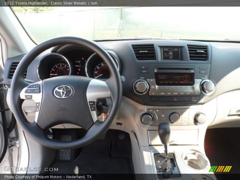 Classic Silver Metallic / Ash 2012 Toyota Highlander