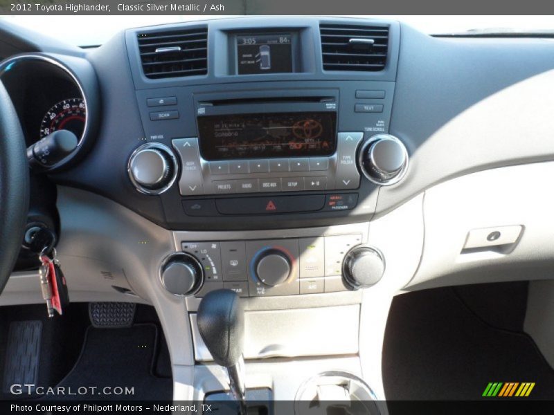 Classic Silver Metallic / Ash 2012 Toyota Highlander
