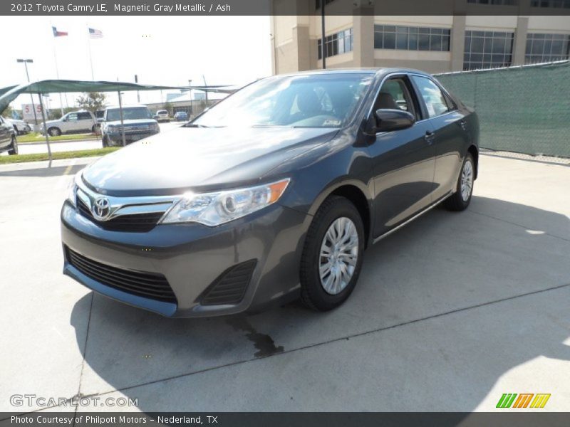 Magnetic Gray Metallic / Ash 2012 Toyota Camry LE