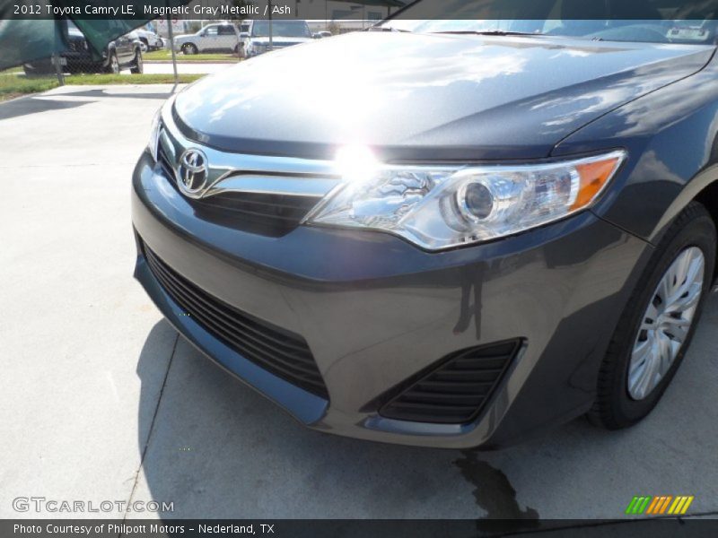 Magnetic Gray Metallic / Ash 2012 Toyota Camry LE