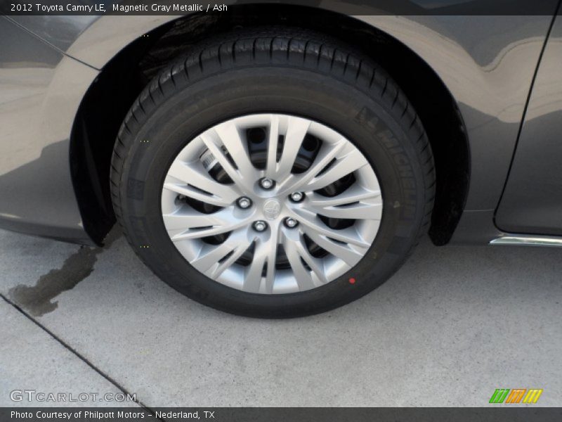 Magnetic Gray Metallic / Ash 2012 Toyota Camry LE