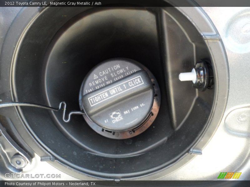 Magnetic Gray Metallic / Ash 2012 Toyota Camry LE