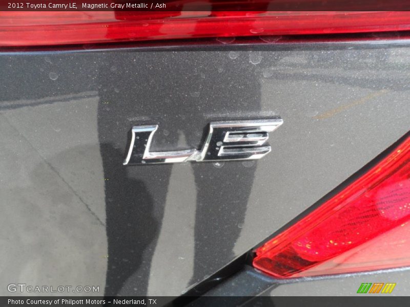 Magnetic Gray Metallic / Ash 2012 Toyota Camry LE