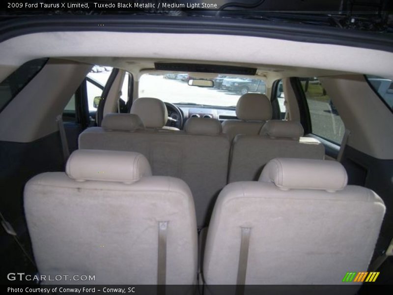 Tuxedo Black Metallic / Medium Light Stone 2009 Ford Taurus X Limited