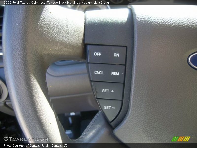 Controls of 2009 Taurus X Limited