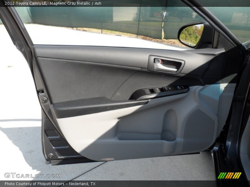 Magnetic Gray Metallic / Ash 2012 Toyota Camry LE