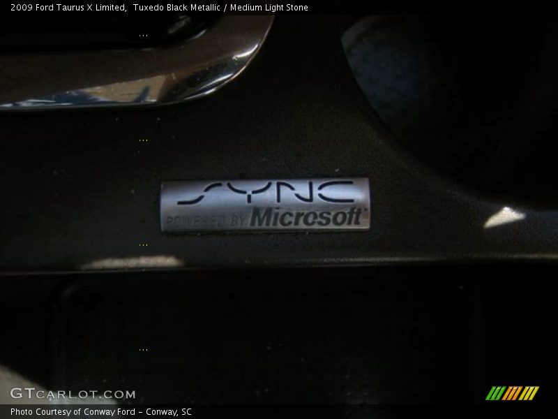 Tuxedo Black Metallic / Medium Light Stone 2009 Ford Taurus X Limited