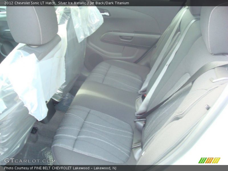Silver Ice Metallic / Jet Black/Dark Titanium 2012 Chevrolet Sonic LT Hatch