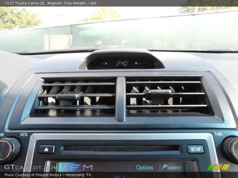 Magnetic Gray Metallic / Ash 2012 Toyota Camry LE