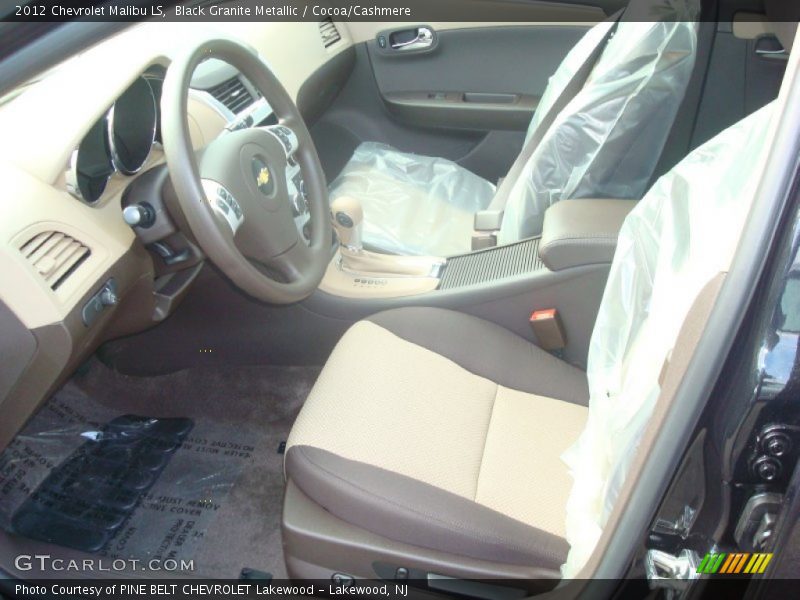 Black Granite Metallic / Cocoa/Cashmere 2012 Chevrolet Malibu LS