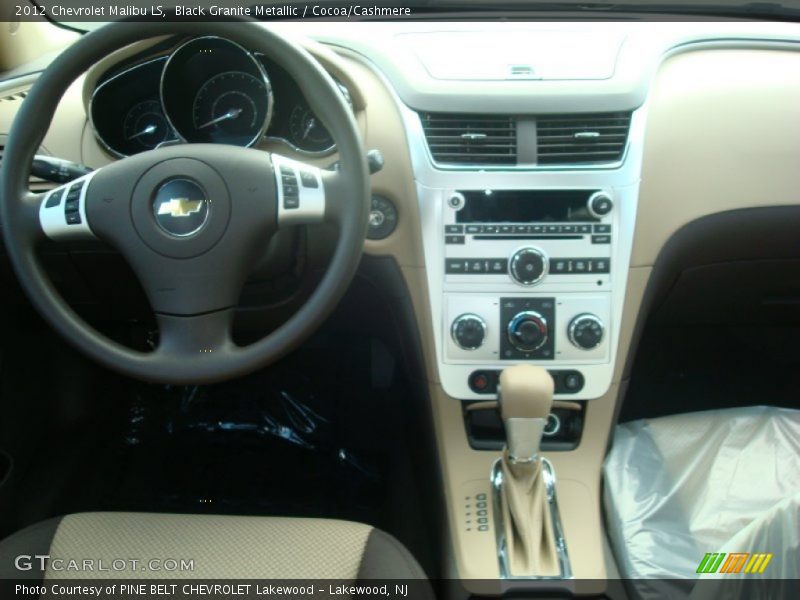 Black Granite Metallic / Cocoa/Cashmere 2012 Chevrolet Malibu LS
