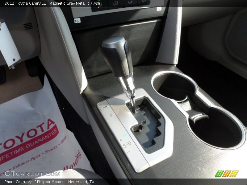 Magnetic Gray Metallic / Ash 2012 Toyota Camry LE