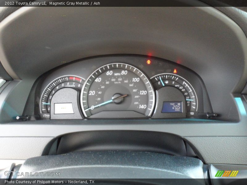  2012 Camry LE LE Gauges