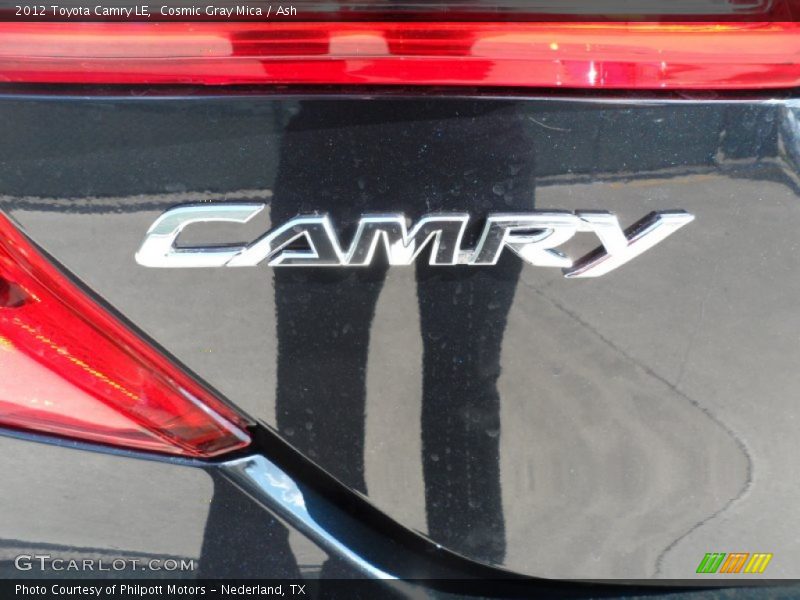 Cosmic Gray Mica / Ash 2012 Toyota Camry LE