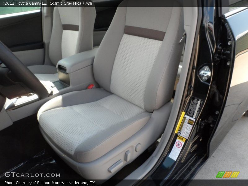  2012 Camry LE Ash Interior