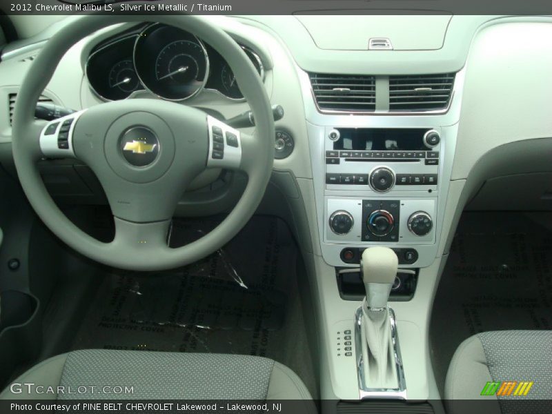 Silver Ice Metallic / Titanium 2012 Chevrolet Malibu LS