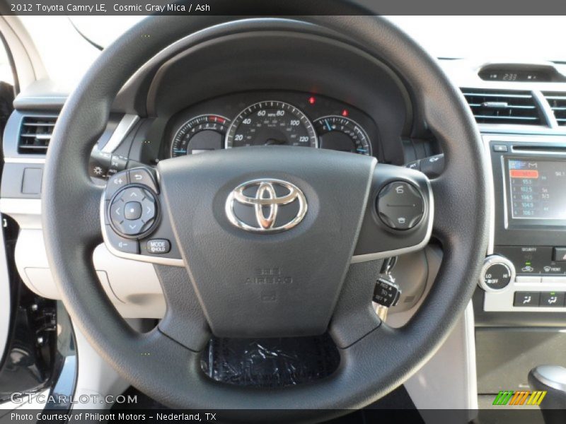  2012 Camry LE Steering Wheel