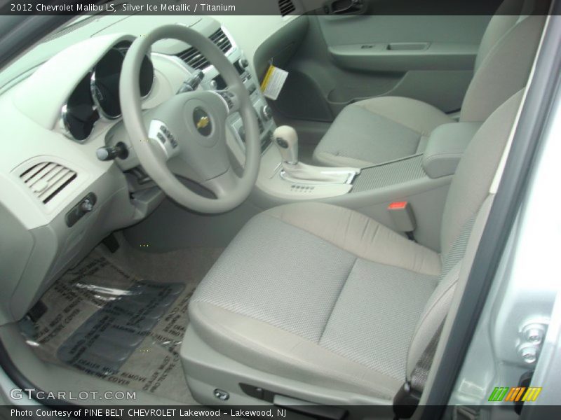 Silver Ice Metallic / Titanium 2012 Chevrolet Malibu LS