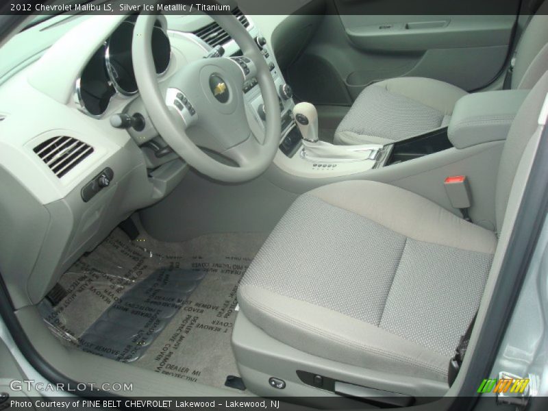 Silver Ice Metallic / Titanium 2012 Chevrolet Malibu LS