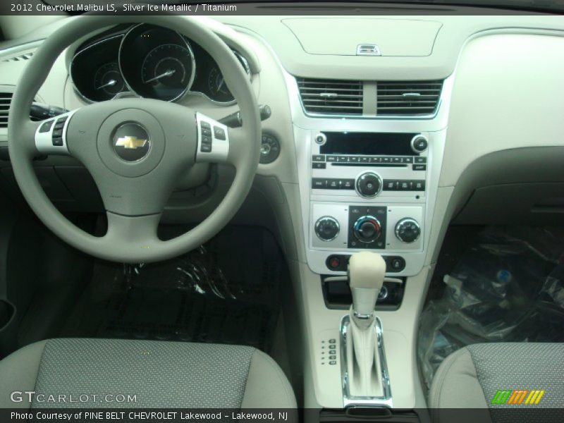 Silver Ice Metallic / Titanium 2012 Chevrolet Malibu LS