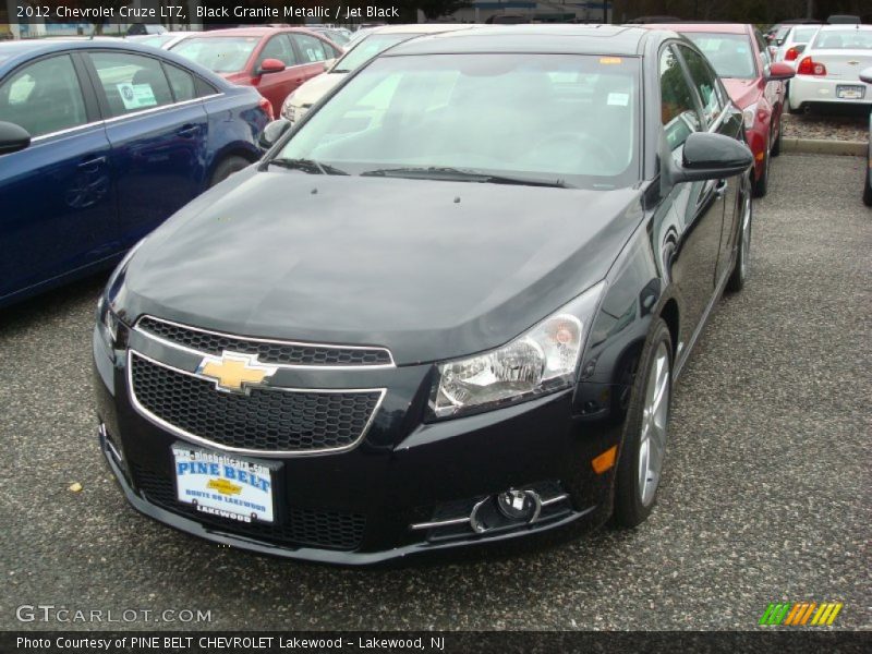 Black Granite Metallic / Jet Black 2012 Chevrolet Cruze LTZ