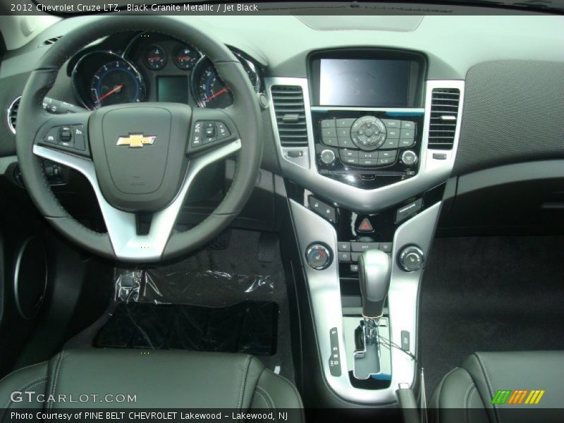Black Granite Metallic / Jet Black 2012 Chevrolet Cruze LTZ