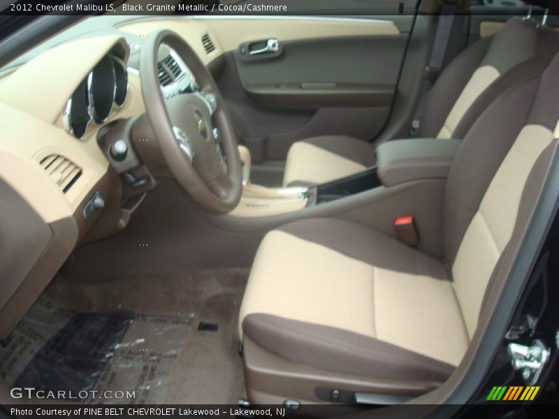 Black Granite Metallic / Cocoa/Cashmere 2012 Chevrolet Malibu LS