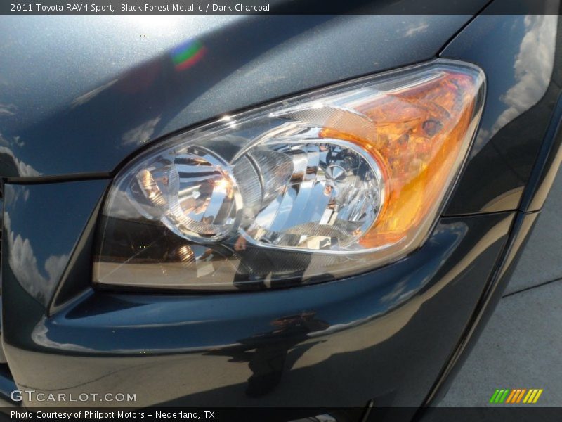 Black Forest Metallic / Dark Charcoal 2011 Toyota RAV4 Sport