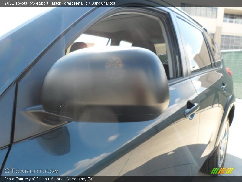 Black Forest Metallic / Dark Charcoal 2011 Toyota RAV4 Sport