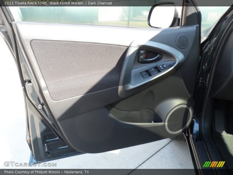 Black Forest Metallic / Dark Charcoal 2011 Toyota RAV4 Sport