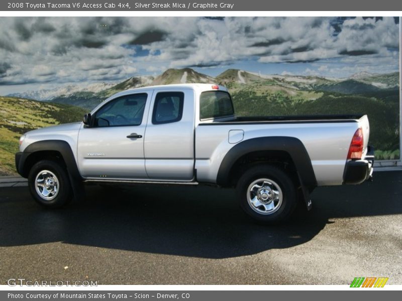  2008 Tacoma V6 Access Cab 4x4 Silver Streak Mica