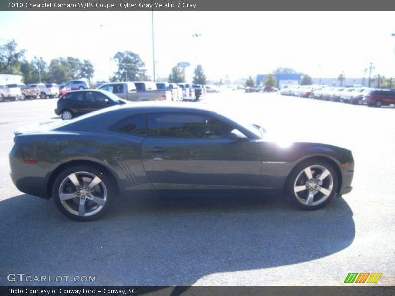 Cyber Gray Metallic / Gray 2010 Chevrolet Camaro SS/RS Coupe