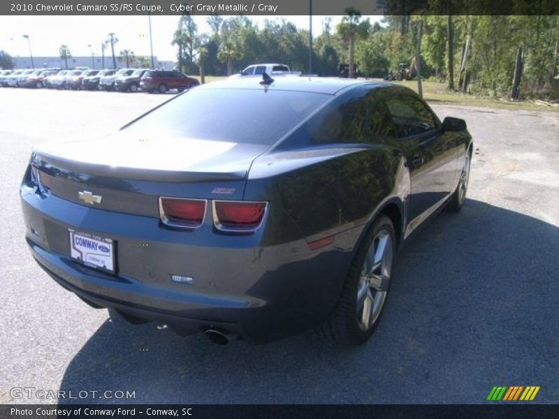 Cyber Gray Metallic / Gray 2010 Chevrolet Camaro SS/RS Coupe