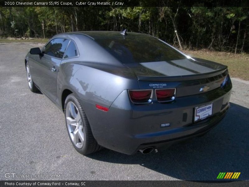 Cyber Gray Metallic / Gray 2010 Chevrolet Camaro SS/RS Coupe