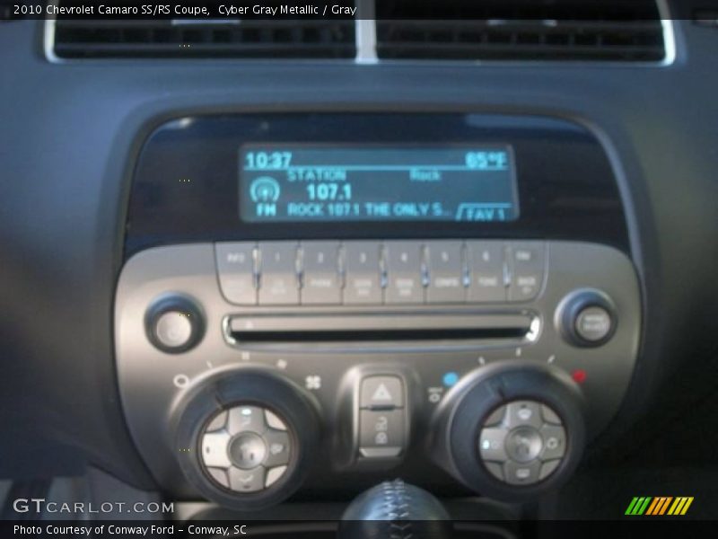 Cyber Gray Metallic / Gray 2010 Chevrolet Camaro SS/RS Coupe