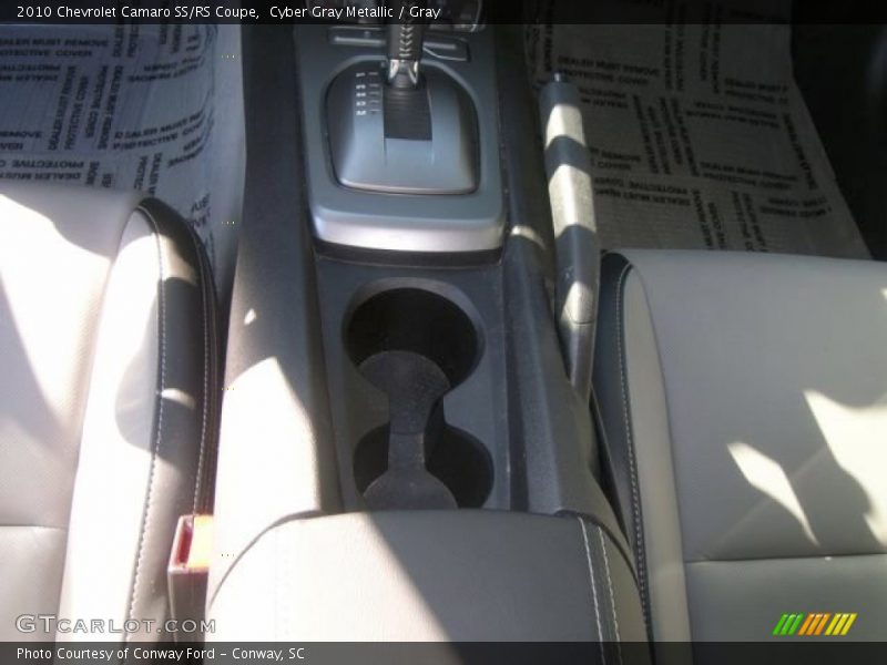 Cyber Gray Metallic / Gray 2010 Chevrolet Camaro SS/RS Coupe