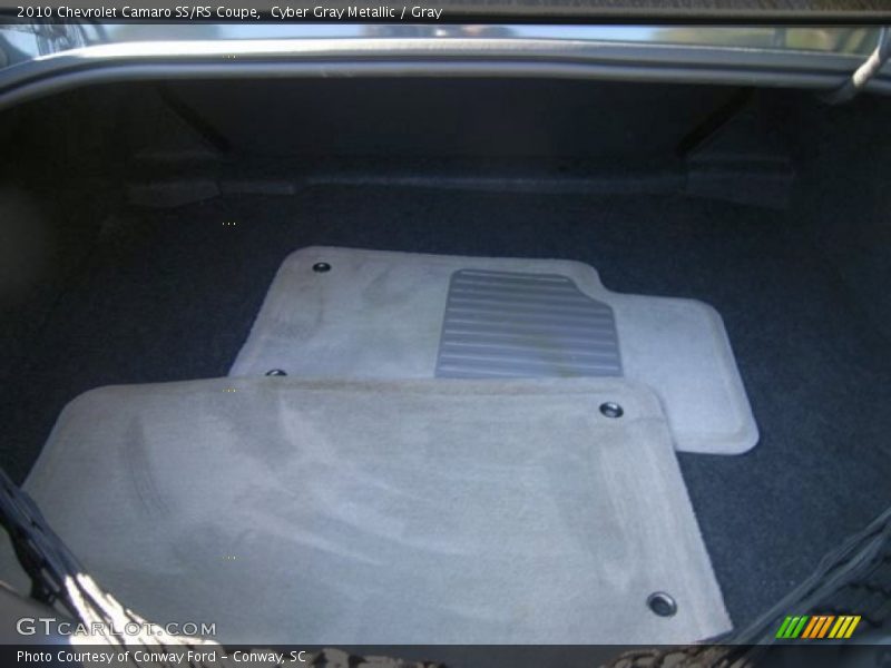 Cyber Gray Metallic / Gray 2010 Chevrolet Camaro SS/RS Coupe
