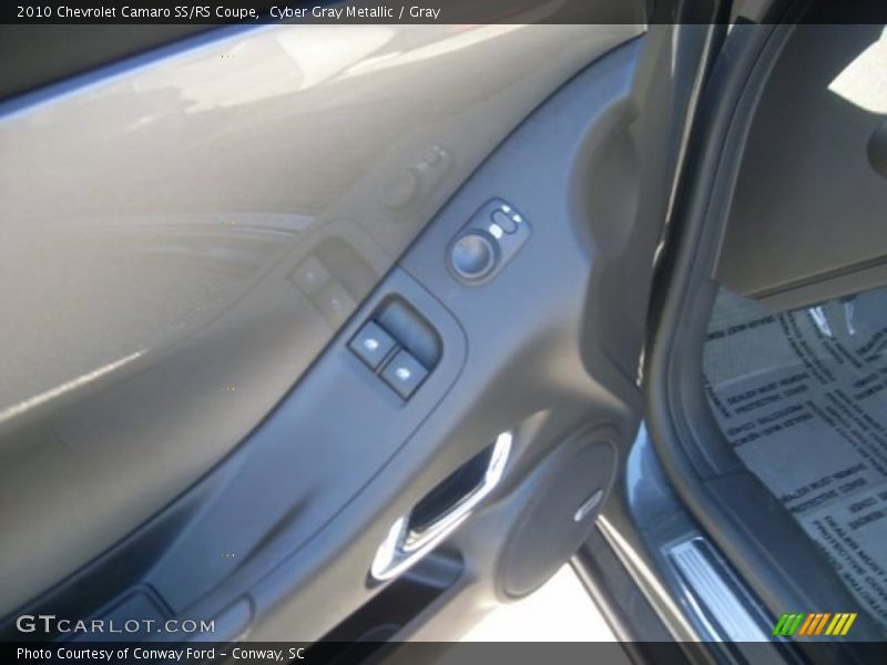 Cyber Gray Metallic / Gray 2010 Chevrolet Camaro SS/RS Coupe