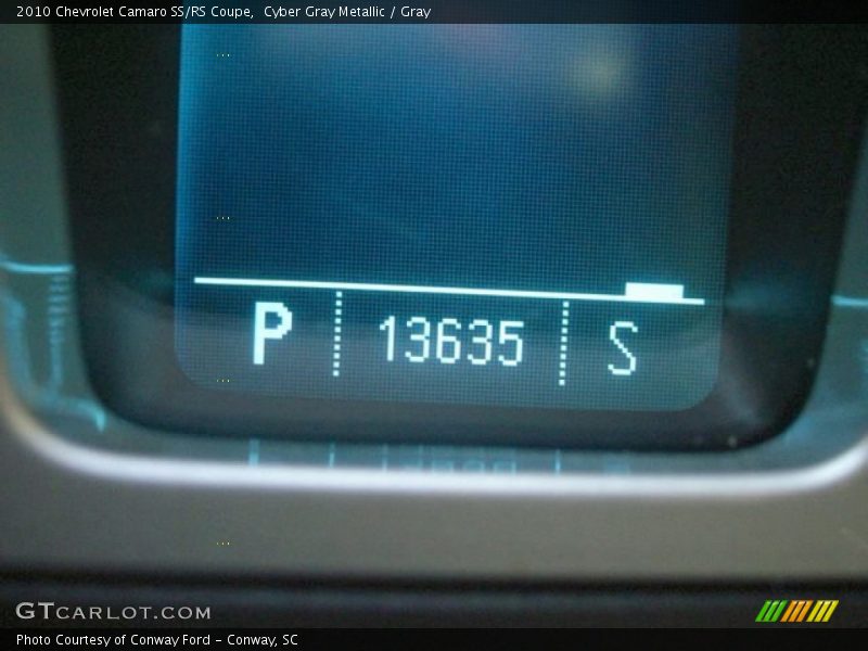 Cyber Gray Metallic / Gray 2010 Chevrolet Camaro SS/RS Coupe