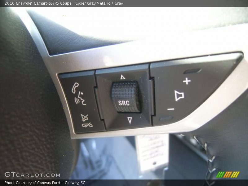 Cyber Gray Metallic / Gray 2010 Chevrolet Camaro SS/RS Coupe