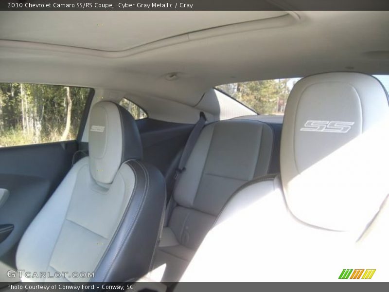 Cyber Gray Metallic / Gray 2010 Chevrolet Camaro SS/RS Coupe