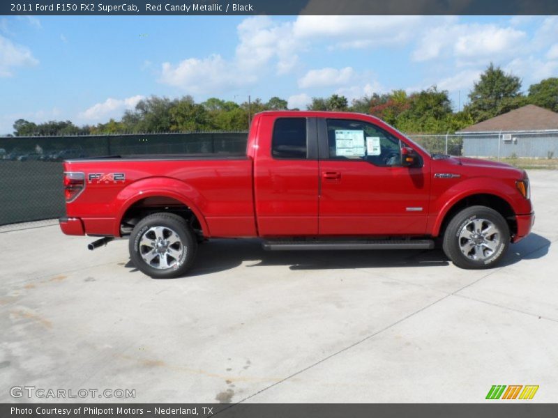  2011 F150 FX2 SuperCab Red Candy Metallic