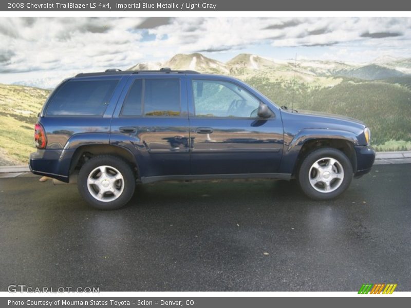 Imperial Blue Metallic / Light Gray 2008 Chevrolet TrailBlazer LS 4x4
