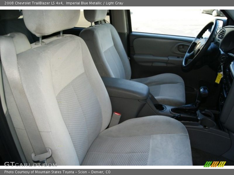 Imperial Blue Metallic / Light Gray 2008 Chevrolet TrailBlazer LS 4x4