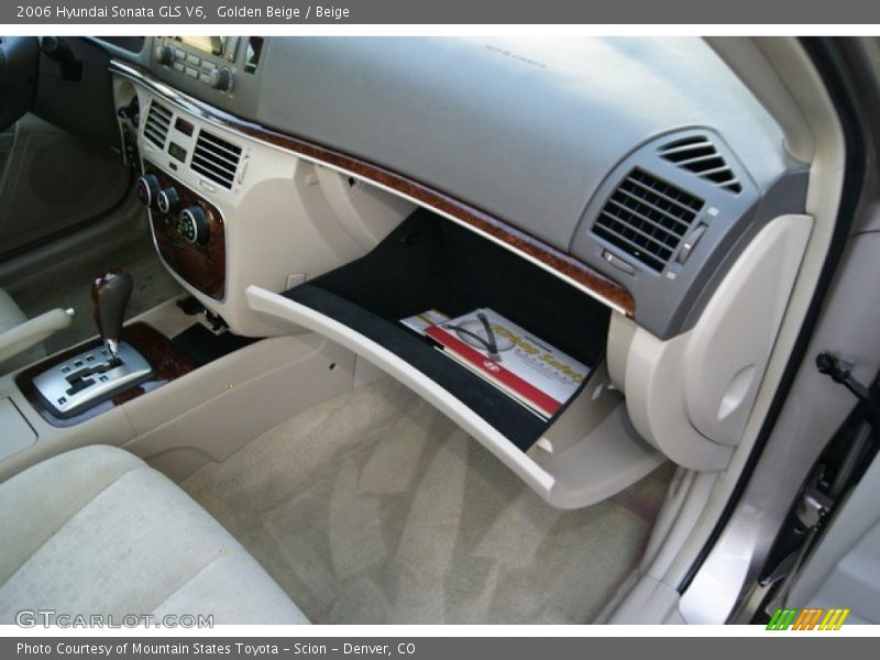 Golden Beige / Beige 2006 Hyundai Sonata GLS V6