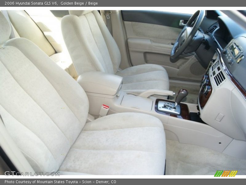 Golden Beige / Beige 2006 Hyundai Sonata GLS V6