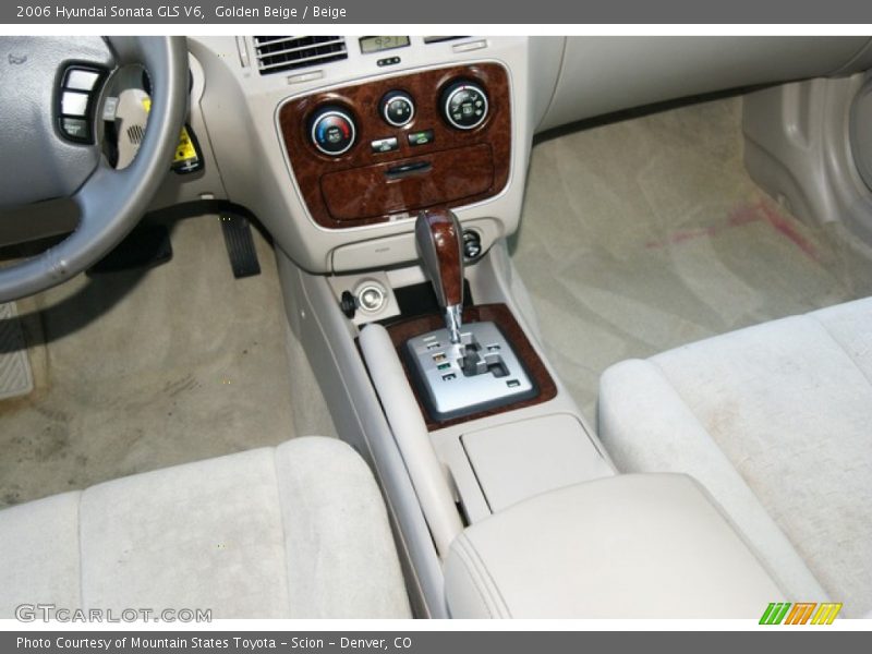Golden Beige / Beige 2006 Hyundai Sonata GLS V6