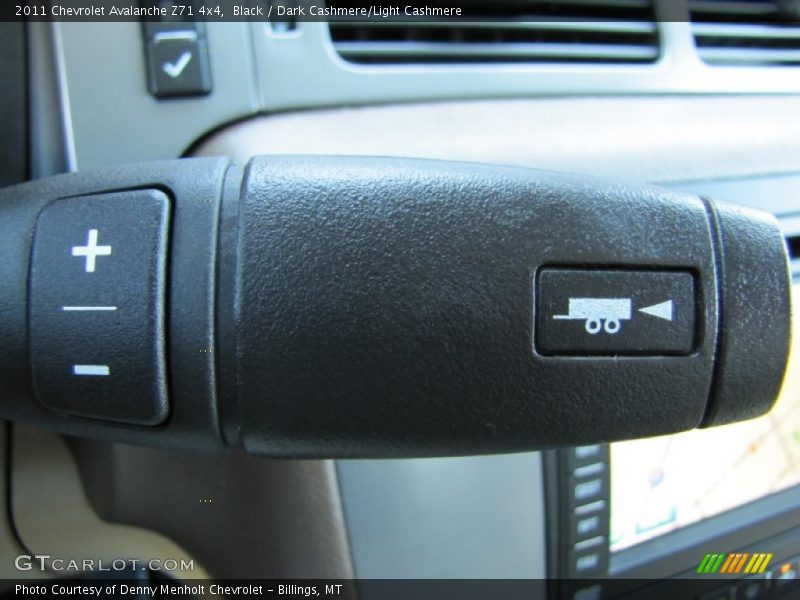 Black / Dark Cashmere/Light Cashmere 2011 Chevrolet Avalanche Z71 4x4