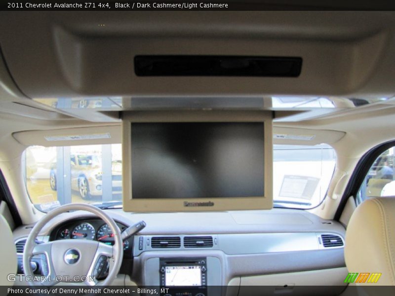 Black / Dark Cashmere/Light Cashmere 2011 Chevrolet Avalanche Z71 4x4